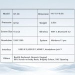 FUNYET 16 Inch Gaming Laptop, Laptop Computer 2025 Windows 11 Pro, 16GB RAM 1TB SSD, Intel 12th Gen N150 Processor(up to 3.6GHz), Backlit Keyboard, FHD 1920 * 1200, Fingerprint Unlock