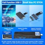 HEIGAOLAP Fanless Mini PC Stick with 4K Support