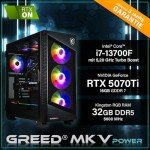 Greed MK5 Gaming PC - i7 13700F, RTX 5070Ti