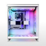NZXT N9 Z890 - Intel Z890 LGA 1851 ATX Gaming Motherboard for Core Ultra (Series 2) - 20+1+1, DDR5, 5X M.2, PCIe 5.0, Wi-Fi 7, 5GbE, Thunderbolt 4 - RGB, Full-Metal Cover, White PCB
