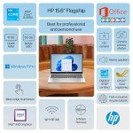 HP 2025 Business 15.6" HD Touch Laptop, 6-Core Intel i3 Processor (Upto 4.4GHz), 16GB RAM, 1TB Storage (512GB SSD+500GB Ext), Long Battery, MarxsolAccessory, Lifetime Microsoft Office, Win 11 Pro