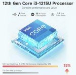 HP 2025 Business 15.6" HD Touch Laptop, 6-Core Intel i3 Processor (Upto 4.4GHz), 16GB RAM, 1TB Storage (512GB SSD+500GB Ext), Long Battery, MarxsolAccessory, Lifetime Microsoft Office, Win 11 Pro