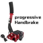 YESHMA 64 Bit USB Handbrake PC Handbrake Compatible With G25/27/29 G920 T500 T300,Professional Gaming Peripherals using for Racing Games(Red without Clamp)