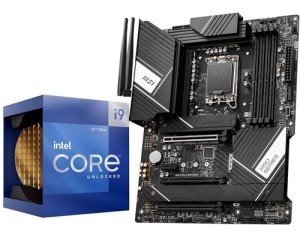 Micro Center CPU Motherboard Combo - Intel i9-12900K 12th Gen 16-Cores LGA 1700 Desktop Processor Bundle with MSI Pro Z790-A WiFi DDR4 Motherboard
