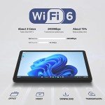 HIGOLEPC Mini PC,10.1 Inch Touchscreen Win 11 Pro Mini Computer, Celeron J4125 8GB RAM/128GB ROM Mini PC with Screen,Dual R232 HDMI,BT 5.2,WiFi 5.0,Type-C,Support Auto-Boot.