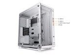Thermaltake The Core P6 TG Snow Edition transformable ATX Mid Tower Fully Modular Computer Case with Tt LCS Certification CA-1V2-00M6WN-00