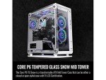 Thermaltake The Core P6 TG Snow Edition transformable ATX Mid Tower Fully Modular Computer Case with Tt LCS Certification CA-1V2-00M6WN-00