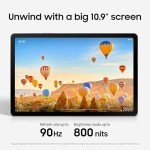 SAMSUNG Galaxy Tab S10 FE 128GB WiFi Android Tablet, Large Display, Long Battery Life, Powerful Processor, S Pen, Expandable Storage, US Version, 2025, 2 Yr Manufacturer Warranty, Silver