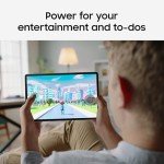 SAMSUNG Galaxy Tab S10 FE 128GB WiFi Android Tablet, Large Display, Long Battery Life, Powerful Processor, S Pen, Expandable Storage, US Version, 2025, 2 Yr Manufacturer Warranty, Silver