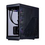 Velztorm LCD Black Praetix Custom Built Gaming Desktop PC (Intel i9-14900K, RTX 5080, 64GB DDR5, 2TB PCIe SSD + 6TB HDD, Y70 Touch Infinite Case, RGB Fans, 360mm AIO, 1000W PSU, WiFi 6E, Win 11 Pro)