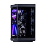 Velztorm LCD Black Praetix Custom Built Gaming Desktop PC (Intel i9-14900K, RTX 5080, 64GB DDR5, 2TB PCIe SSD + 6TB HDD, Y70 Touch Infinite Case, RGB Fans, 360mm AIO, 1000W PSU, WiFi 6E, Win 11 Pro)