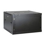 AEONS 6U Professional Wall Mount Network Server Cabinet Enclosure 19-Inch Server Network Rack Black