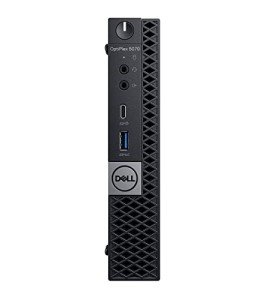 Dell OptiPlex 5070-Micro, Core i7-9700T 2.0GHz, 16GB RAM, 1TB Solid State Drive, Internal WiFi, Windows 11 Pro 64Bit, (Renewed)