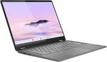 Lenovo IdeaPad Flex 5i Chromebook Plus 2-in-1 Laptop, 14" WUXGA Touchscreen, Intel 6-Core i3-1315U, 8GB RAM, 128GB eMMC + 256GB SD Card, Intel UHD Graphics, Wi-Fi 6, Backlit Keyboard, Chrome OS