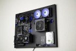 ABK Design, Wall Computer Case - Wall Mount Computer Case - Gaming PC Case - Wall Mount ATX Case - Wall PC Case for PC Gaming - Computer Cases for PC Computer - Pc Case