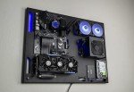 ABK Design, Wall Computer Case - Wall Mount Computer Case - Gaming PC Case - Wall Mount ATX Case - Wall PC Case for PC Gaming - Computer Cases for PC Computer - Pc Case