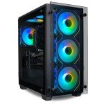 Stratos Micro Business Desktop - Intel 12 Core i7-12700K Processor, 64GB DDR5 RAM, 2TB Gen4 NVMe SSD, WiFi, Intel UHD 770 Graphics, Windows 11 Pro - RGB Professional Computer