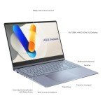 ASUS Vivobook S 15 S5506MA Laptop 2024, 15.6"" 3K, Intel Ultra 7 155H 16-Core, ARC Graphics, 16GB 1TB SSD, Backlit Keyboard, Thunderbolt 4, Wi-Fi 6E, Card Reader, Win11 Home, COU 32GB USB, Mist Blue