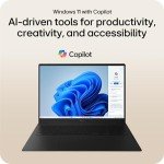 LG gram Pro 17-inch Lightweight Laptop Computer, Intel Evo Edition Powered by Intel Core Ultra7 255H Processor, Windows 11 Home, 32GB RAM, 2TB SSD - Obsidian Black