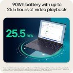 LG gram Pro 17-inch Lightweight Laptop Computer, Intel Evo Edition Powered by Intel Core Ultra7 255H Processor, Windows 11 Home, 32GB RAM, 2TB SSD - Obsidian Black