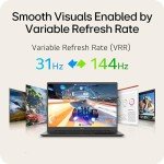 LG gram Pro 17-inch Lightweight Laptop Computer, Intel Evo Edition Powered by Intel Core Ultra7 255H Processor, Windows 11 Home, 32GB RAM, 2TB SSD - Obsidian Black