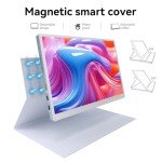 Jhcztrk OLED Touchscreen Portable Monitor 10.5 inch 2.5K UHD 2560X1600 Metal Bezel 100% DCI-P3, Mini USB-C HDMI Slim External Monitor for Laptop PC Mobile Mac Xbox PS4/PS5 Switch with Protective Case
