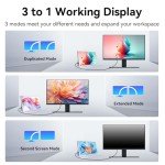 Jhcztrk OLED Touchscreen Portable Monitor 10.5 inch 2.5K UHD 2560X1600 Metal Bezel 100% DCI-P3, Mini USB-C HDMI Slim External Monitor for Laptop PC Mobile Mac Xbox PS4/PS5 Switch with Protective Case