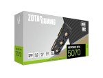 ZOTAC Gaming GeForce RTX 5070 Solid OC DLSS 4 12GB GDDR7 192-bit 28 Gbps PCIE 5.0 Gaming Graphics Card, IceStorm 2.0 Cooling, Spectra RGB Lighting, ZT-B50700J-10P