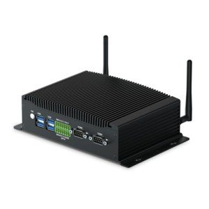 WEIDIAN Mini PC Fanless Industrial Win 11 Pro PC Core i7 10810U 16GB RAM 512GB SSD Mini Desktop Computer GPIO, 4K 2HD+DP, 2LAN, 2COM RS232/422/485, 6USB WiFi&BT RAID Wake On LAN Auto Power On