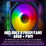 Stratos Micro Gaming Desktop - AMD Ryzen 5, RGB