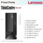 Lenovo ThinkCentre Business Desktop| Intel Core i7 Processor | 32GB RAM | 1TB SSD | Support Upto 3 Monitors | HDMI & USB-C | Ethernet | Wi-Fi | Bluetooth | Keyboard & Mouse| Windows 11 Pro