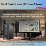 Lenovo ThinkCentre Business Desktop| Intel Core i7 Processor | 32GB RAM | 1TB SSD | Support Upto 3 Monitors | HDMI & USB-C | Ethernet | Wi-Fi | Bluetooth | Keyboard & Mouse| Windows 11 Pro