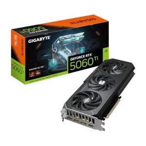 Gigabyte GeForce RTX 5060 Ti Gaming OC 16G Graphics Card - 16GB GDDR7, 128 Bit, PCI-E 5.0, 2647MHz Core Frequency, 3 x DisplayPort, 1 x HDMI, GV-N506TGAMING OC-16GD