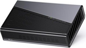 GMKtec AD-GP1 External GPU Docking Station, eGPU Enclosure with AMD Radeon 7600M XT GPU Graphics Card, HDMI2.1, DisplayPort2.0, Oculink, USB4, eGPU Dock for Mini PC Laptop Notebook Game Console