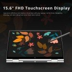 HP Envy x360 2-in-1 15.6” FHD Touchscreen Laptop, Intel core i7-1260P, 32GB RAM, 1TB PCIe SSD, Backlit KB, HD Webcam, Intel Iris Xe Graphics, Wi-Fi, Bluetooth, Win 11 Pro, Silver, 32GB USB Card