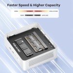 NIMO Mini PC Desktop, 16GB RAM 1TB SSD 12th Gen N100(Beat i3 1115G4) Mini Desktop Computers with USB3.2 BT5.2 WiFi 6, 4K Triple-Monitor Display Micro Computer for Student Home