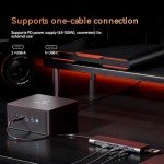MINISFORUM UM890 Pro Mini PC Ryzen 9 8945HS (up to 5.2GHz) Desktop Computer 64GB RAM DDR5 5600MHz &1TB PCIe 4.0 SSD, Cculink Mini PC Quad Display HDMI/DP1.4/USB-C, AMD Radeon 780M/Dual LAN 2.5G