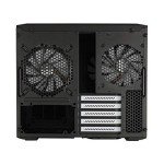 Fractal Design Node 804 - Black - Cube Compact Computer Case - mATX - High Airflow - Modular Interior - 3X Fractal Design Silent R2 120mm Fans Included - USB 3.0 -Window Side Panel