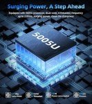 Naclud 17.3" Win 11 Laptop, Core i3, SSD Upgradable