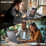 Naclud 17.3" Win 11 Laptop, Core i3, SSD Upgradable