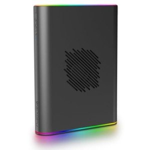 ONEXGPU 2-2nd Generation eGPU Graphic Card Dock Expansion Card with AMD Radeon RX 7800M, 12GB GDDR6 RDNA3 Architecture M.2 2280 Oculink Thunderbolt 3 and 4