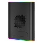 ONEXGPU 2-2nd Generation eGPU Graphic Card Dock Expansion Card with AMD Radeon RX 7800M, 12GB GDDR6 RDNA3 Architecture M.2 2280 Oculink Thunderbolt 3 and 4