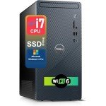 Dell Inspiron Business Desktop | Intel Core i7-12700 Processor (12 cores, 4.9 GHz)| 32GB RAM & 1TB PCIe SSD & 1TB HDD|HDMI, USB-C, Wi-Fi 6, Bluetooth, RJ-45| Keyboard & Mouse Included| Windows 11 Pro