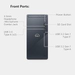 Dell Inspiron Business Desktop | Intel Core i7-12700 Processor (12 cores, 4.9 GHz)| 32GB RAM & 1TB PCIe SSD & 1TB HDD|HDMI, USB-C, Wi-Fi 6, Bluetooth, RJ-45| Keyboard & Mouse Included| Windows 11 Pro