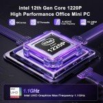 Beelink EQi12 Intel Core Mini PC with Dual LAN