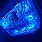 White High-End Liquid-Cooled Gaming PC with 64GB RAM