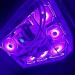 White High-End Liquid-Cooled Gaming PC with 64GB RAM
