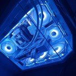 White High-End Liquid-Cooled Gaming PC with 64GB RAM