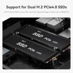 Beelink SER5 MAX Mini PC, AMD Ryzen 7 6800U(6nm, 8C/16T) up to 4.7GHz, Mini Computer 32GB LPDDR5 RAM 500GB NVME SSD, Micro PC 4K@60Hz Triple Display, Mini Gaming Computer WiFi6/BT5.2/HTPC/W-11 Pro