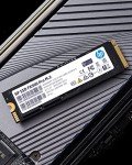 HP FX900 Pro 512GB M.2 NVMe SSD 2280 Gen4 x4, Up to 7400 MB/s, 3D NAND Flash, DRAM Cache, High-Performance Storage Solution for Gaming and Professional Use - 4A3T9AA#ABB